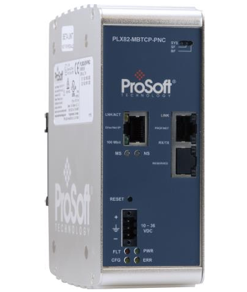 Prosoft PLX82-MBTCP-PNC Modbus® TCP/IP to PROFINET Controller Gateway