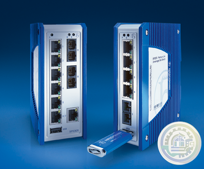 Hirschmann’s SPIDER III Premium Line switches are powerful, robust and flexible