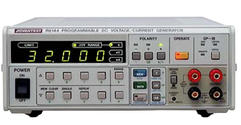 Advantest R6144 DC Voltage/Current Generators/Calibrators