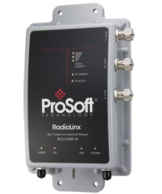 Prosoft RLX2-IHNF-W 802.11abgn Weatherproof IP67 Fast Industrial Hotspot