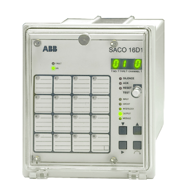 ABB SACO16D1-AA Digital Annunciator Unit