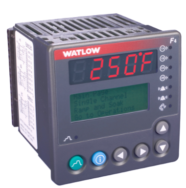 Watlow SERIES F4 1/4 DIN Ramping Controllers Features and Benefits